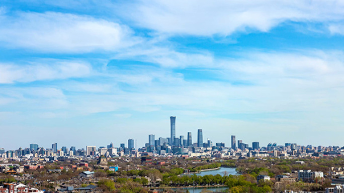 北京CBD北京城市北京CBD延时