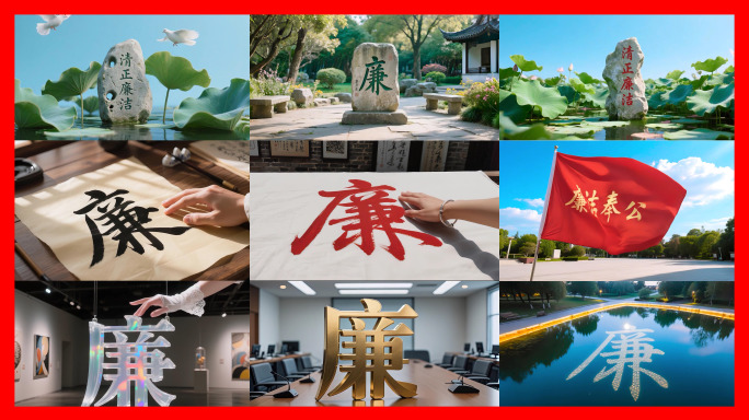 廉洁廉政清正廉洁