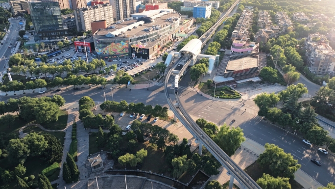 西安方圆荟长安广场航拍