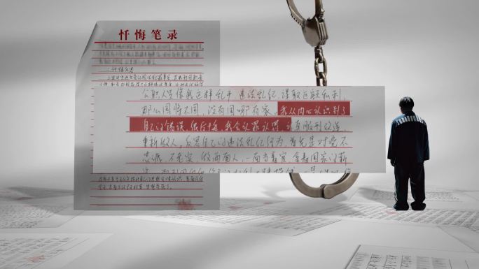 纪检 反腐 案件 嫌疑人忏悔文件0511