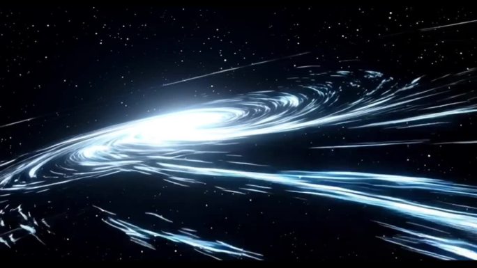 星系漩涡时空隧道