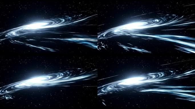 星系漩涡时空隧道