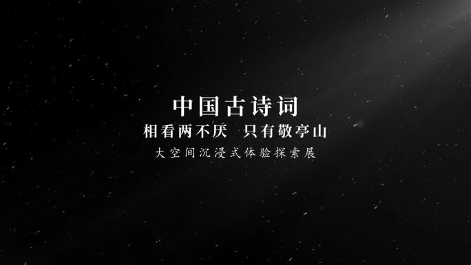 简洁黑白全屏小字模板文件夹