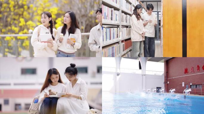 青春校园生活剪影
