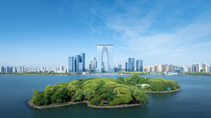 苏州地标城市航拍延时合集