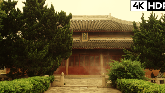 古代书生祭拜孔庙儒家