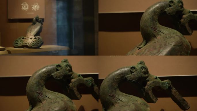 汉代鸟形铜建筑构件