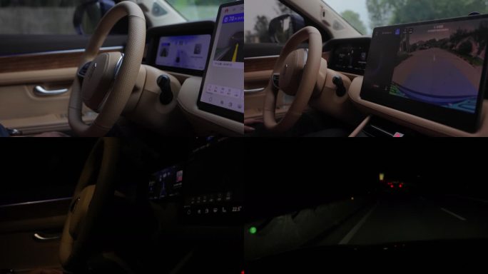 自动驾驶 自动泊车 辅助驾驶实拍