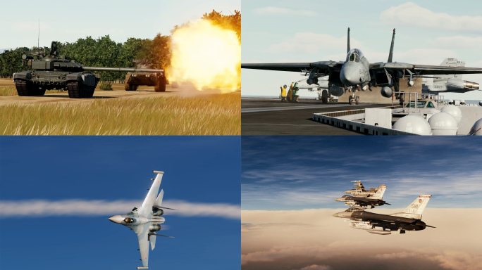 4K现代战斗机空军集锦