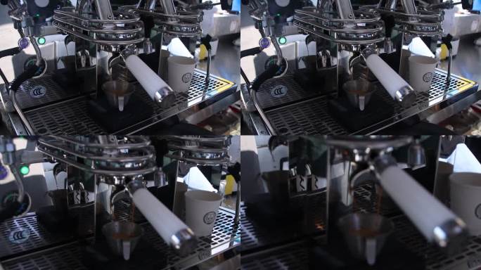 咖啡机萃取浓缩咖啡