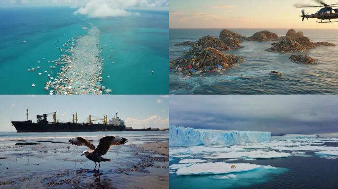 海洋白色污染 气候变化 原油泄漏 核污水