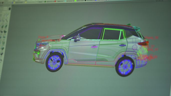 CAD汽车模型开发