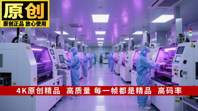 芯片生产制造半导体晶圆智能芯片硬盘