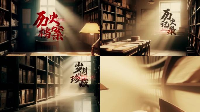 历史档案馆标题片头