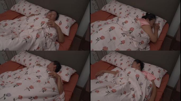 老年人 睡眠好坏 翻来复去睡不着 睡得好