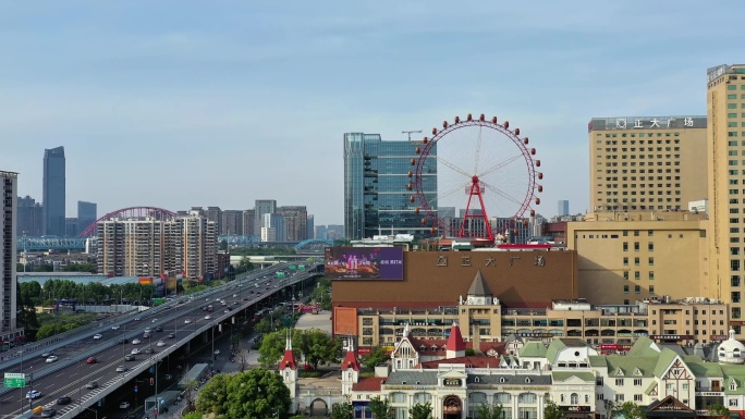 合肥城市地标摩天轮正大广场