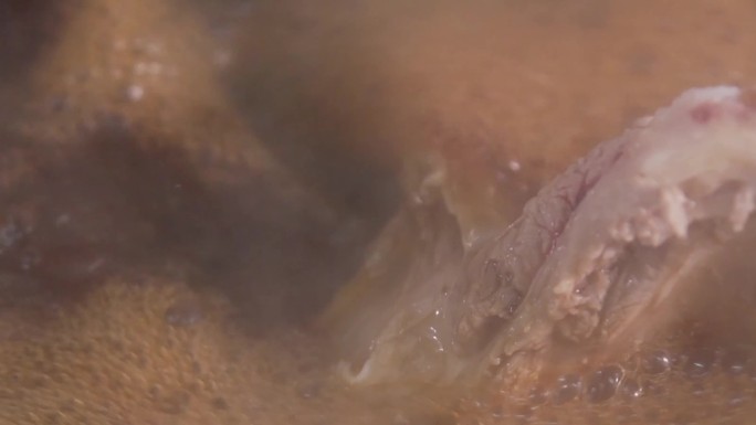 炸羊排油炸制品美食诱惑