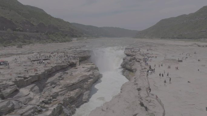 4K 壶口瀑布壮丽景观