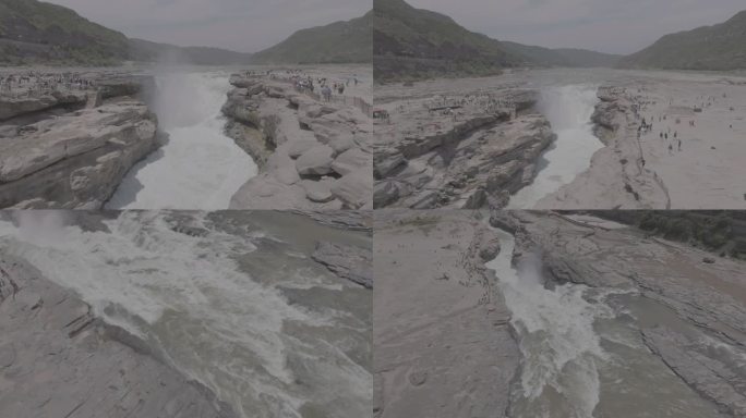 4K 壶口瀑布壮丽景观