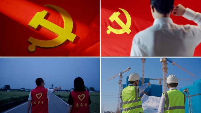 党建党政宣誓党员