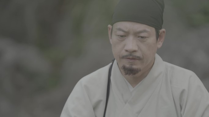 古人对弈场景 朱熹
