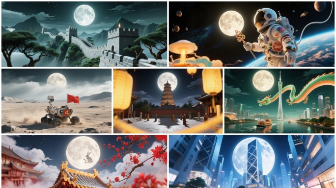 玉盘配乐背景 宽屏