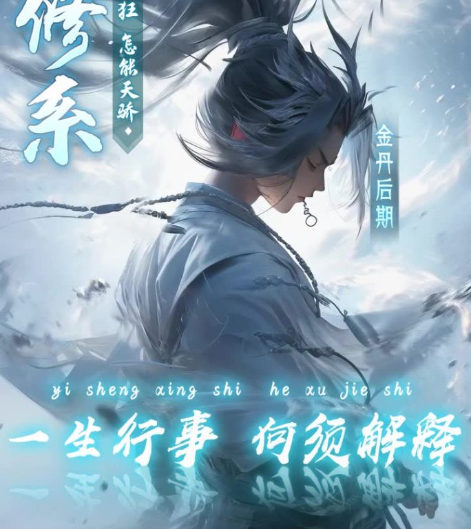 买量游戏修仙仙侠AI角色展示