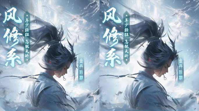 买量游戏修仙仙侠AI角色展示