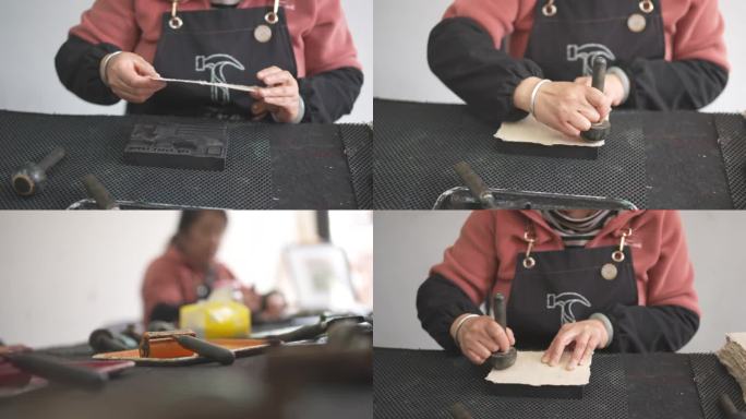 云南大理手工印刷明信片
