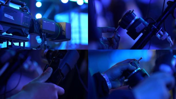 4K节目录制现场摇臂机位空镜合集2