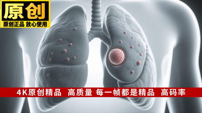 肺部肿瘤医学影像展示