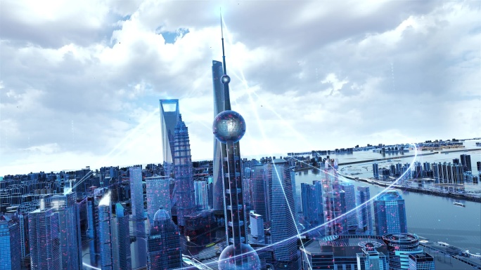 科技上海城市数字城市全息城市
