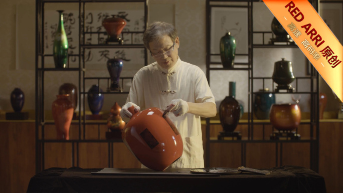 漆器 漆器上色 非遗漆器工艺 匠人匠心