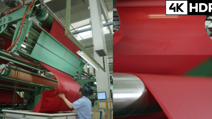 纺织产业 印染车间 打卷机