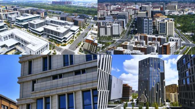 雄安新区 新建小区 4K超长素材