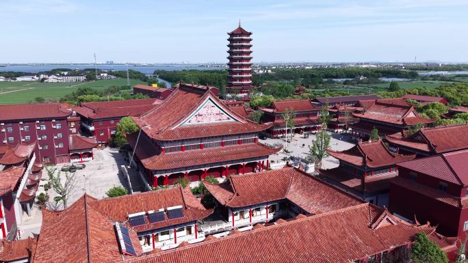 阳澄湖畔皇罗禅寺