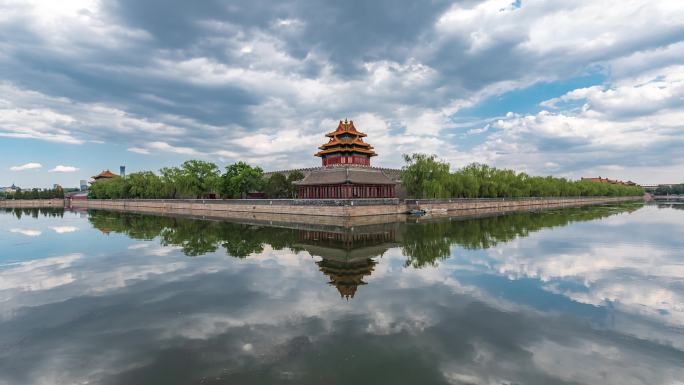 故宫角楼建筑风光