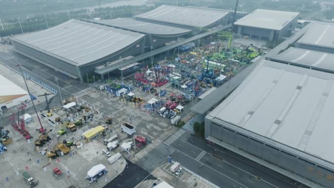 2025长沙工程机械展航拍
