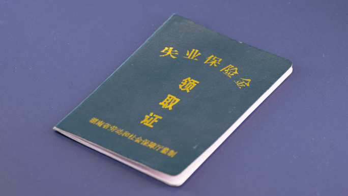 失业保险金领取证