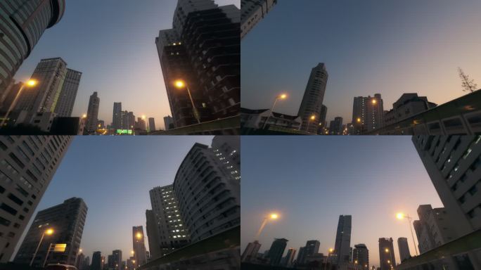 都市建筑剪影