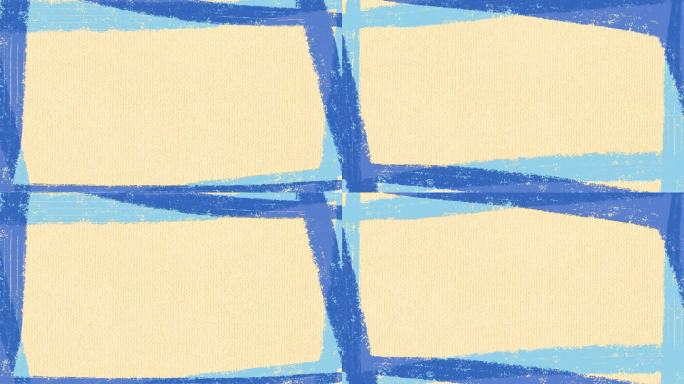 刷笔画框（6秒循环）