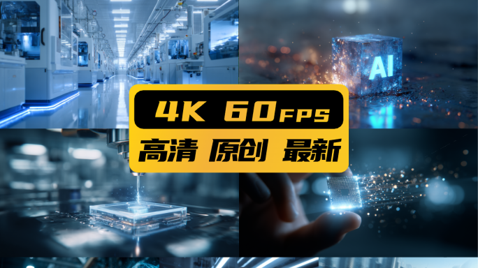 未来科技生活未来城市智能制造