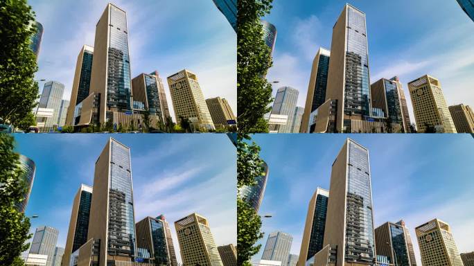 4K移动延时丽泽商务区通用时代中心