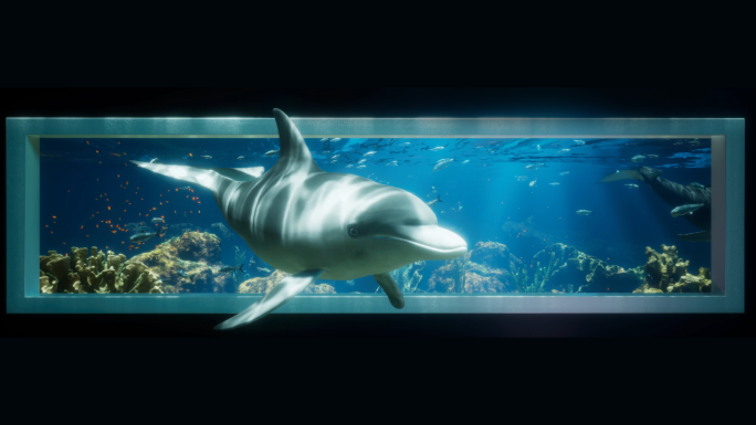 超写实8K深海裸眼3D素材(可定制)
