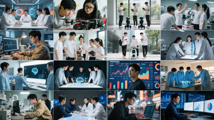 创业青年创业大学生创业创业者青春创业团队