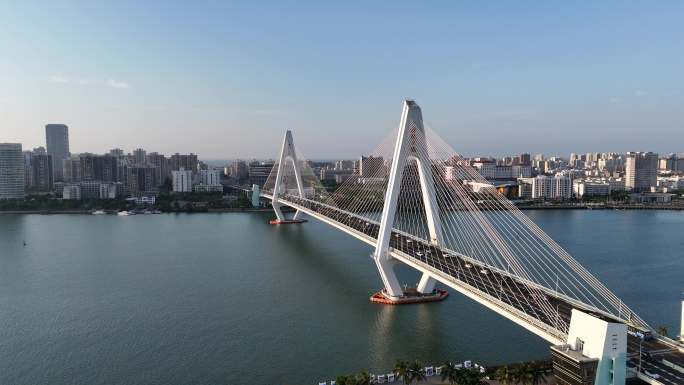 城市大桥壮丽景观
