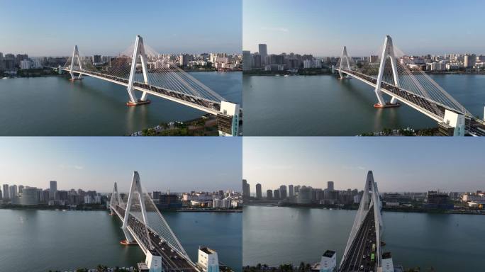 城市大桥壮丽景观