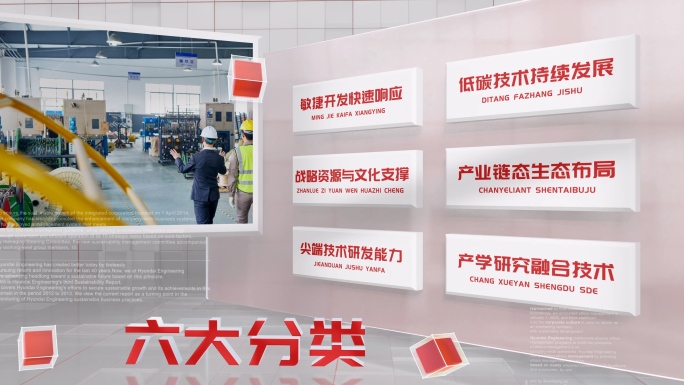 红色科技玻璃分类价格模块板块类别模板