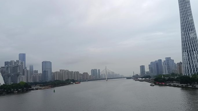 广州城市风光延时摄影