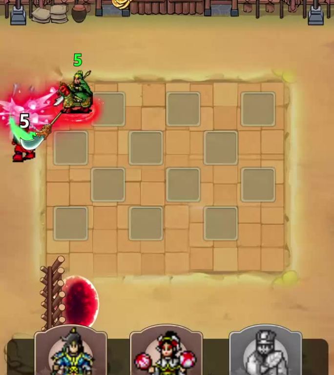 三国棋盘转刀买量游戏爆款广告AE模板